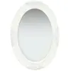 vidaXL Miroir mural style baroque 50x70 cm Blanc