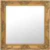 vidaXL Miroir mural style baroque 60x60 cm Doré