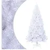 vidaXL Arbre de Noël artificiel avec branches épaisses blanc 240cm PVC