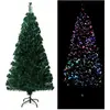 vidaXL Sapin de Noël artificiel LED 150 cm - Vert