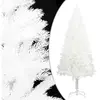 vidaXL Arbre de Noël artificiel aiguilles réalistes blanc 240 cm