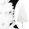 vidaXL Arbre de Noël artificiel aiguilles réalistes blanc 120 cm