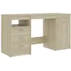 vidaXL Bureau Chêne sonoma 140x50x76 cm Aggloméré