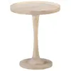vidaXL Table d'appoint Ø60x75 cm Bois de manguier massif