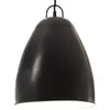vidaXL Lampe suspendue industrielle 25 W Noir Rond 32 cm E27
