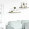 vidaXL Étagère murale flottante chêne 50x23x3,8 cm MDF