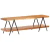 vidaXL Meuble TV 160x40x50 cm Bois d'acacia solide