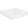 vidaXL Étagère murale flottante Blanc brillant 23x23,5x3,8 cm MDF