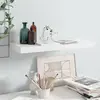 vidaXL Étagère murale flottante Blanc brillant 60x23,5x3,8 cm MDF