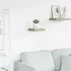vidaXL Étagère flottante murale chêne 23x23,5x3,8 cm MDF