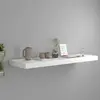 vidaXL Étagère flottante murale blanc 80x23,5x3,8 cm MDF