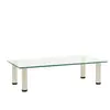 vidaXL 322763 Vidaxl Tv Stand Transparent 60x35x17 Cm Tempered Glass