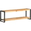 vidaXL Meuble TV 120x30x40 cm Bois d'acacia massif