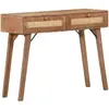 vidaXL Table console 100x35x76 cm Bois de manguier massif
