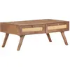 vidaXL Table basse 100x60x40 cm Bois de manguier massif