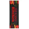 vidaXL Tapis de sol de cuisine lavable Hot&Spicy 45x150 cm