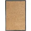 vidaXL Paillasson lavable Crème 40x60 cm