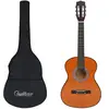 vidaXL Guitare classique avec sac pour débutants 3/4 36"
