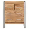 vidaXL Buffet 60x35x70 cm Bois de manguier brut