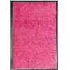 vidaXL Paillasson lavable Rose 40x60 cm