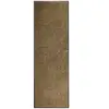vidaXL Paillasson lavable Marron 60x180 cm