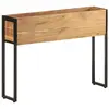 vidaXL Jardinière 90x20x68 cm Bois massif d'acacia