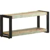 vidaXL Meuble TV 90x30x40 cm Bois de récupération massif