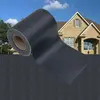vidaXL Écran d'intimité de jardin PVC 35x0,19 m Gris foncé mat