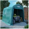 vidaXL Tente de garage PVC 2,4x2,4 m Vert