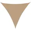 vidaXL Voile d'ombrage 160 g/m² Taupe 4,5x4,5x4,5 m PEHD