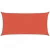 vidaXL Voile d'ombrage 160 g/m² Terre cuite 2x3,5 m PEHD