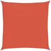vidaXL Voile d'ombrage 160 g/m² carré terre cuite 2,5x2,5 m PEHD