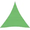 vidaXL Voile d'ombrage 160 g/m² Vert clair 5x6x6 m PEHD