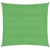 vidaXL Voile d'ombrage 160 g/m² Vert clair 5x5 m PEHD