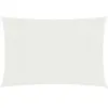 vidaXL Voile d'ombrage 160 g/m² Blanc 3x5 m PEHD