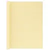 vidaXL Écran de balcon Beige 120x500 cm PEHD