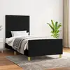 vidaXL Vidaxl Cadre De Lit Sans Matelas Noir 80x200 Cm Tissu