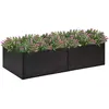 vidaXL Cadre de lit avec tête de lit Rose 140x190 cm Velours