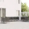 vidaXL Sommier à lattes de lit matelas et LED Marron foncé 140x190 cm