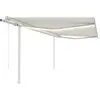 vidaXL Sommier à lattes de lit et matelas et LED Marron foncé 80x200cm