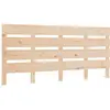 vidaXL Tête de lit 120x3x80 cm Bois massif de pin