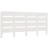 vidaXL Tête de lit Blanc 180x3x80 cm Bois massif de pin