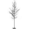 vidaXL Arbre à LED fleur de cerisier 672 LED Blanc chaud 400 cm