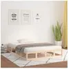 vidaXL Cadre de lit 140x200 cm Bois massif