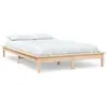vidaXL Cadre de lit 120x200 cm Bois de pin massif