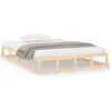 vidaXL Cadre de lit 200x200 cm Bois massif