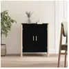 vidaXL Buffet Noir 62x38x70 cm Bois d'ingénierie
