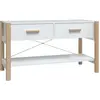 vidaXL Meuble TV Blanc 82x38x45 cm Bois d'ingénierie
