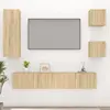 vidaXL Ensemble de meubles TV 5 pcs Chêne sonoma Bois d'ingénierie