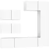 vidaXL Ensemble de meubles TV 6 pcs Blanc Bois d'ingénierie